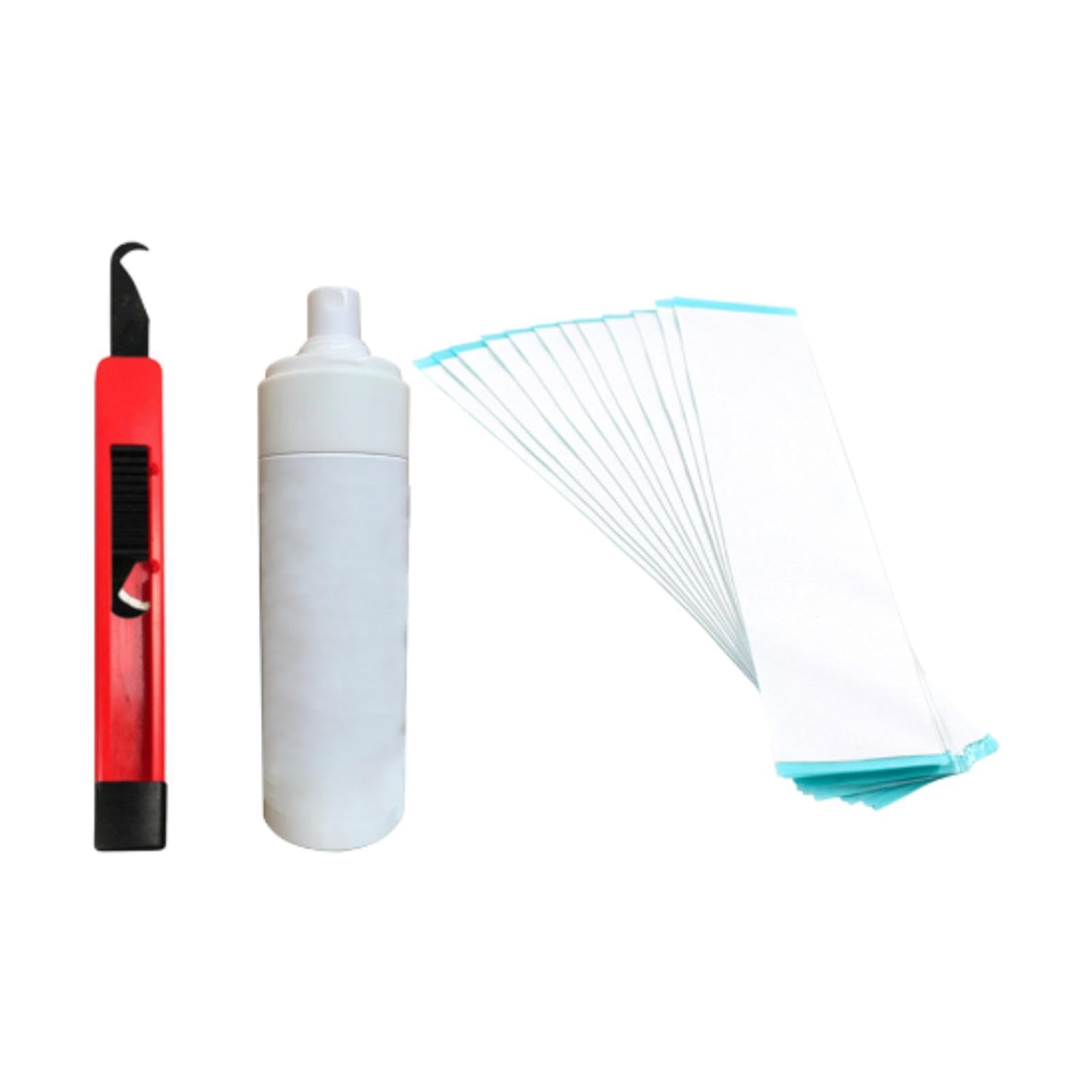 4 Piezas Golf Club Regrip Kit Cinta Doble Cara Gancho Pinza Spray Fácil Reemplazo Material PP Y Acero Adecuado Golfistas Regalo