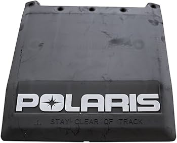 Amazon.com: Polaris 5434847-1038 Black/White Long Edge Snow Flap