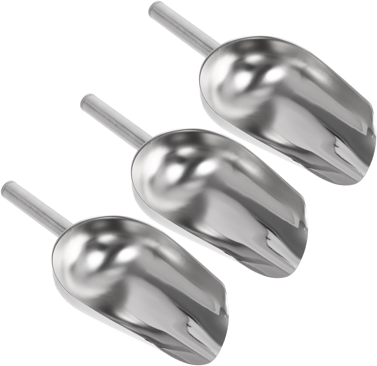 3pcs Multipurpose Shovel Ice Scoop Grain Scoop Rice Ice Cube Shovel Food for Birthday Parties Weddings