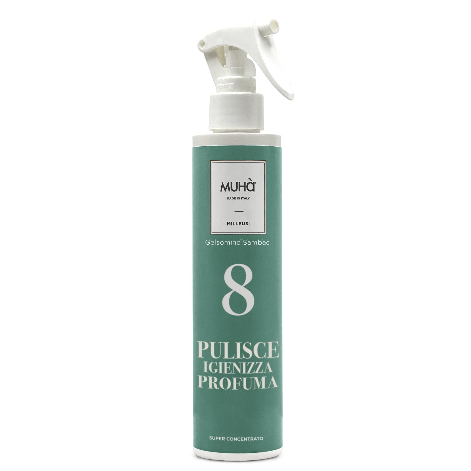 MUHA' Spray Multiuso 200ml - Pulisce e Profuma Ambienti