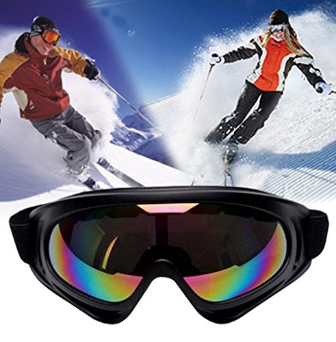 Minalo Uv Protection Outdoor Sports Ski Glasses Cs Army Tactical Military Goggles Windproof Snowmobile Bicycle Motorcycle Protective Glasses Ski Goggles #TOP5
