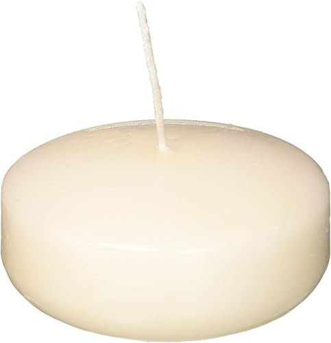 Velas de discos flotantes para decoración de bodas elegantes, fiestas de cumpleaños, vacaciones y el hogar por Highlow, conjunto de 6