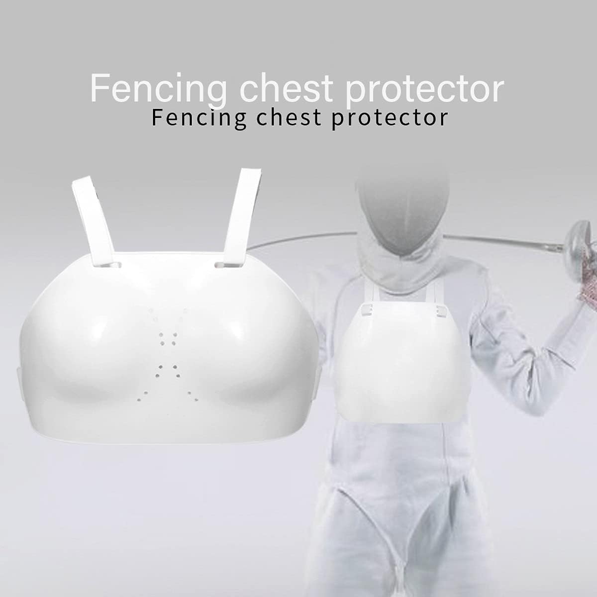 UJJGHJ Fencing Chest Guards Fencing Sport Chest Guards - Breast Protectors for Football Rugby Volleyball Baseball- Fencing Gear for Child and Adult Fencer (Color : Women, Size : Medium) : Sports & Outdoors