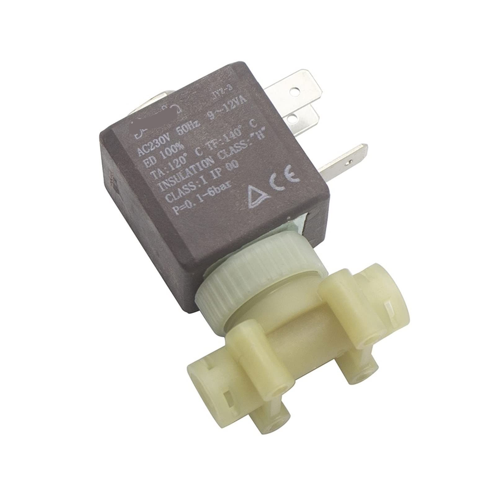 JYZ-3 AC 230V 50HZ 6Bar Cannula 2/2 Vie Plastica Normalmente Chiusa Acqua Elettrovalvola for Vapore/Macchine for Il caffè 1 Pz
