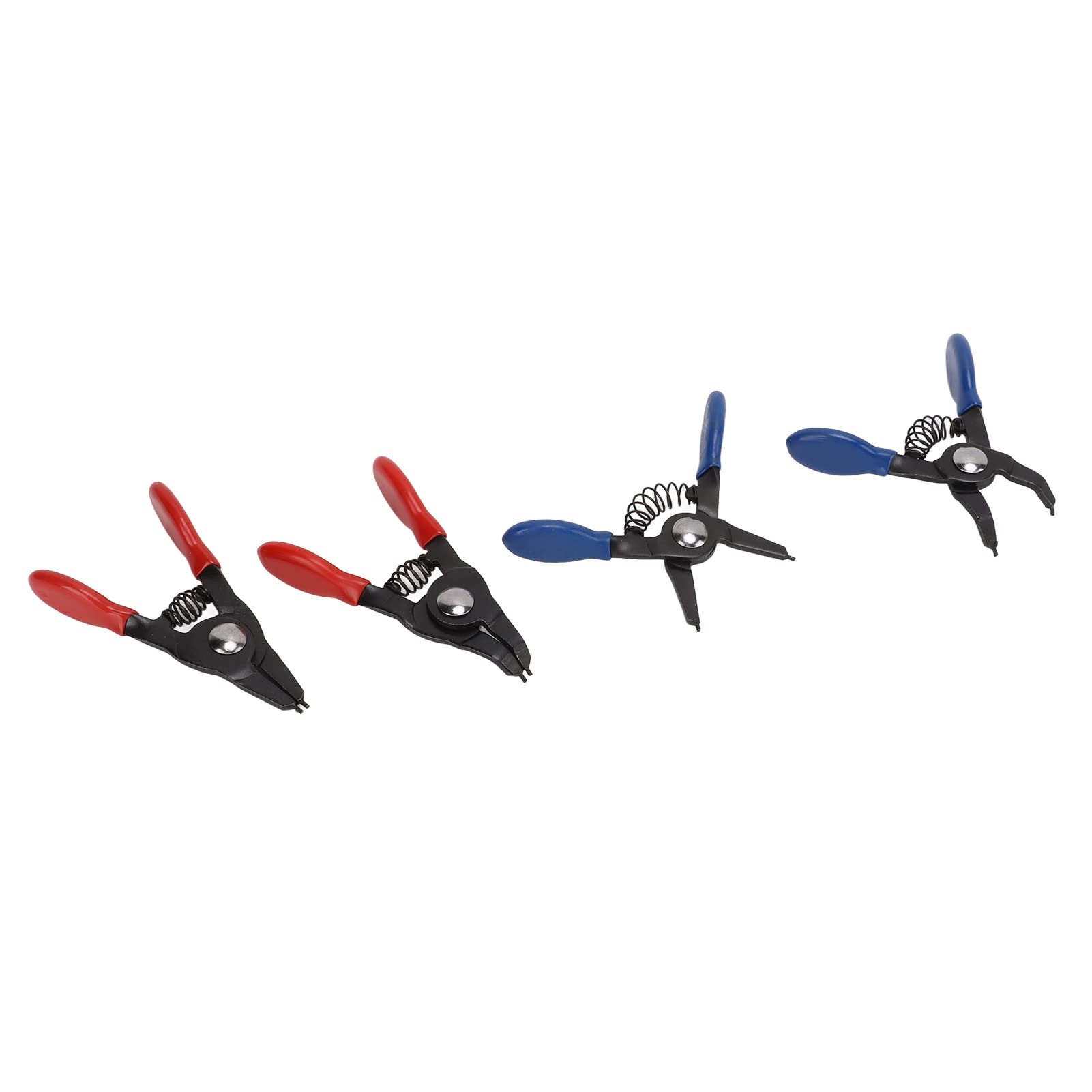 AKLOSIPY 4PCS Snap Plier Set - Metal Spring Loaded Pliers for Internal & External Circlip Work - Image 3