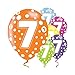 Produktbild amscan 9900660 27,9 cm Alter 7 Latex Luftballons
