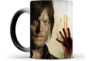 Heat Sensitive Daryl Dixon Mug: Transform Your Beverage with Daryl's Magic