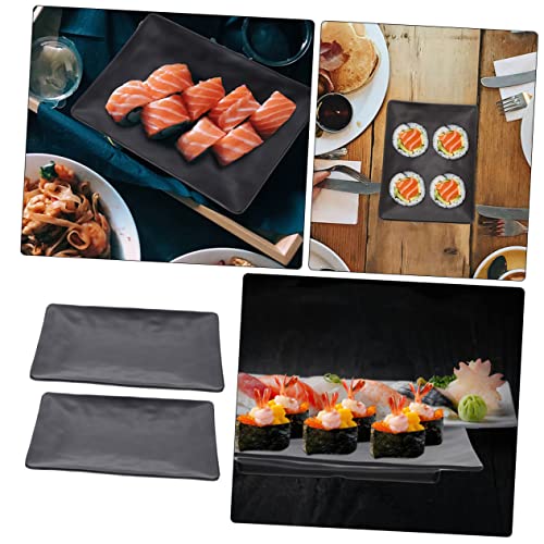 SHOWERORO 2 piezas Plato para Kebab y Sushi miniatura 2