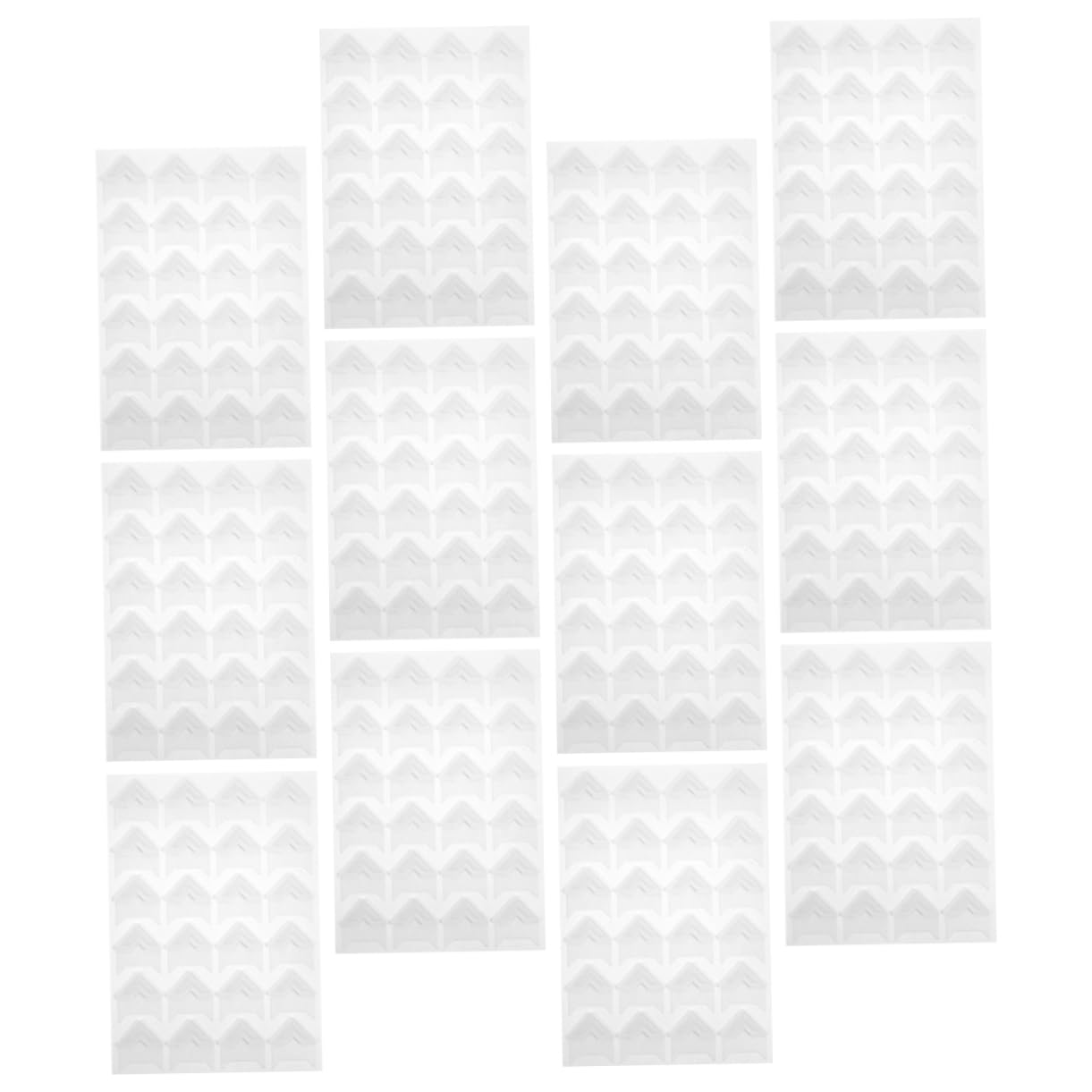 Beatifufu Photo Corner Stickers Set 12 Sheets Self-Adhesive Corners for Wedding Scrapbook Supplies