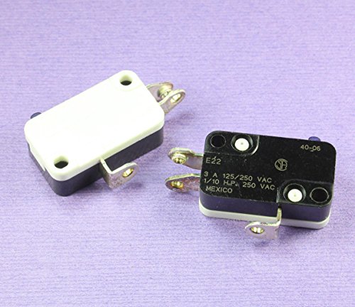 (HY #3) 4pcs Cherry E22 Miniature Snap Action Switch, 125/250VAC, 3Amp 1/10 HP, SPDT