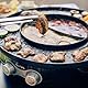 Food Party Electric Hot Pot und grill Elektrisch Hotpot Topf 220V 2200W Elektrogrill 2 in 1, mit Abnehmbar Kochplatte Indoor Korean BBQ Thai Barbecue Fondue Raclette XXL für 8 Personen