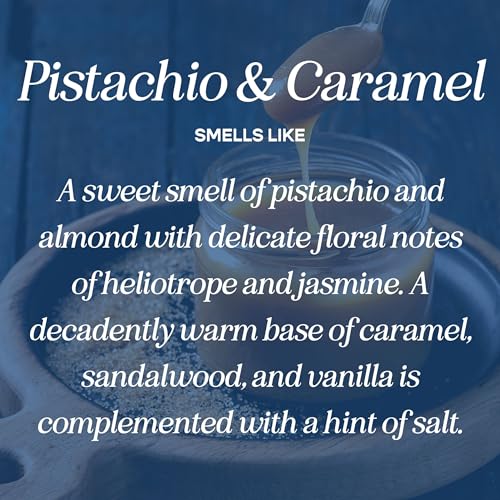 Image of CANDECraftCo Premium Fragrance Oil - Diffuser Oils Fragrances Scented for Home, Candle Soap Making Supplies, Aromatherapy Blends for House (0.34 Fl Oz) (4-Pack, Pistachio & Salted Caramel)