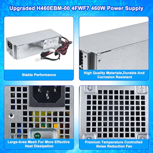 Fuente de poder 460W H460EBM-00 para Dell Optiplex miniatura 5