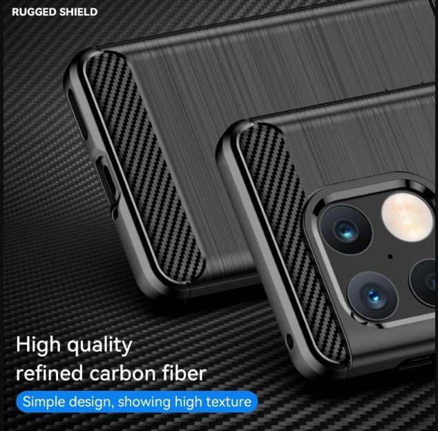 Image of Hybrid Carbon Fiber Back Case for OnePlus 10T (Black)