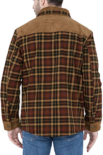 Mr.Stream Thermohemd voor heren, flanelhemd, winterjas, fleecevoering, beschermende binnenvoering, houthakkershemd, werkhemd - Image 6