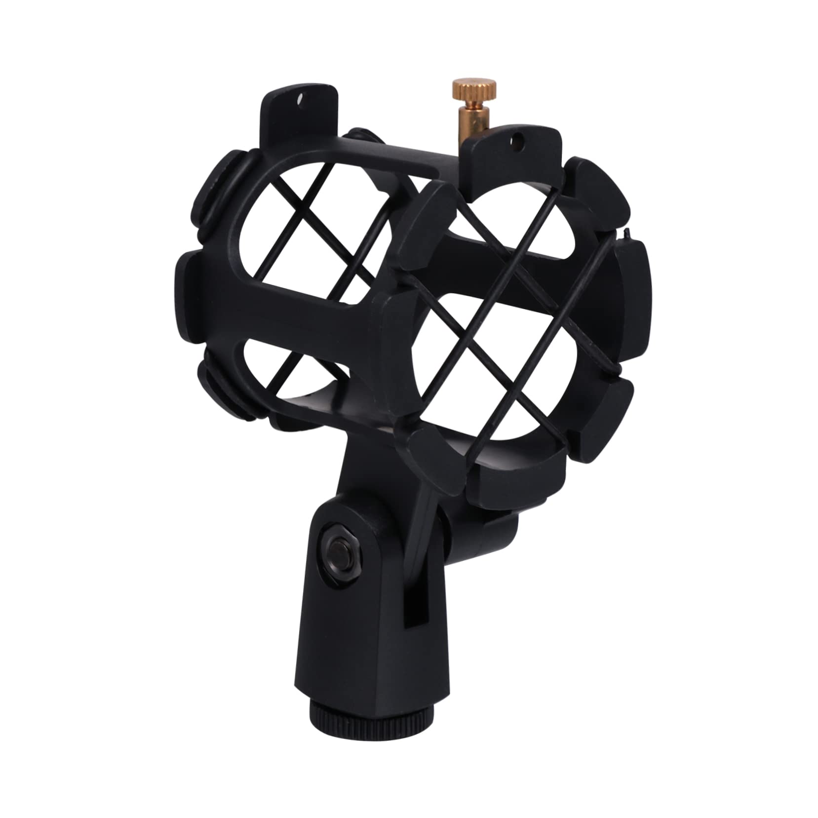 BESPORTBLE Microphone Clip Holder Mount Sturdy Plastic Noise Reduction for Condenser Mics