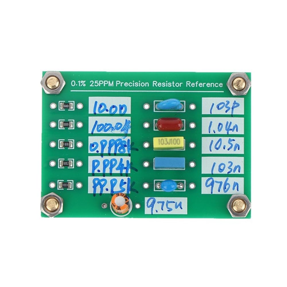 Jnchdghwa Green For Ad584& Lm399 Module Calibration Tool-1Pc Precisionable Reference Resistor/Capacitor Board 10V-Multimeter Compatible