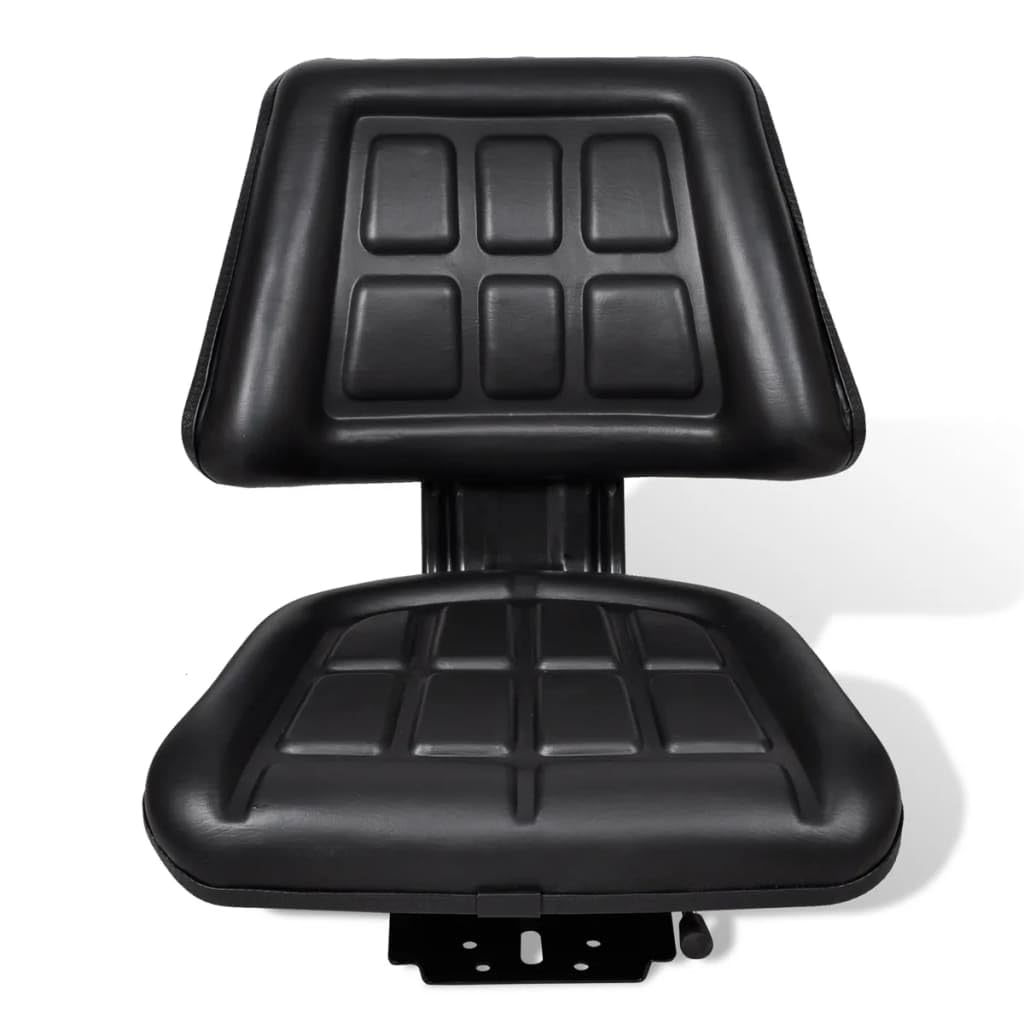 Asiento de tractor con respaldo negro, asiento de tractor, asiento universal, para maquinaria agrícola, tractor, tractor, tractor, tractor, excavadora, asientos