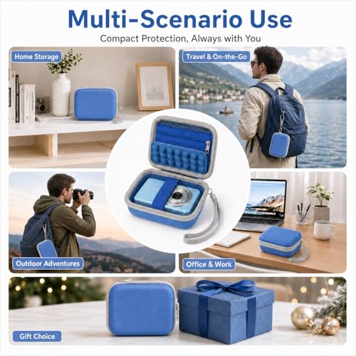 Funda Digital para Cámara Vlogging Azul miniatura 2