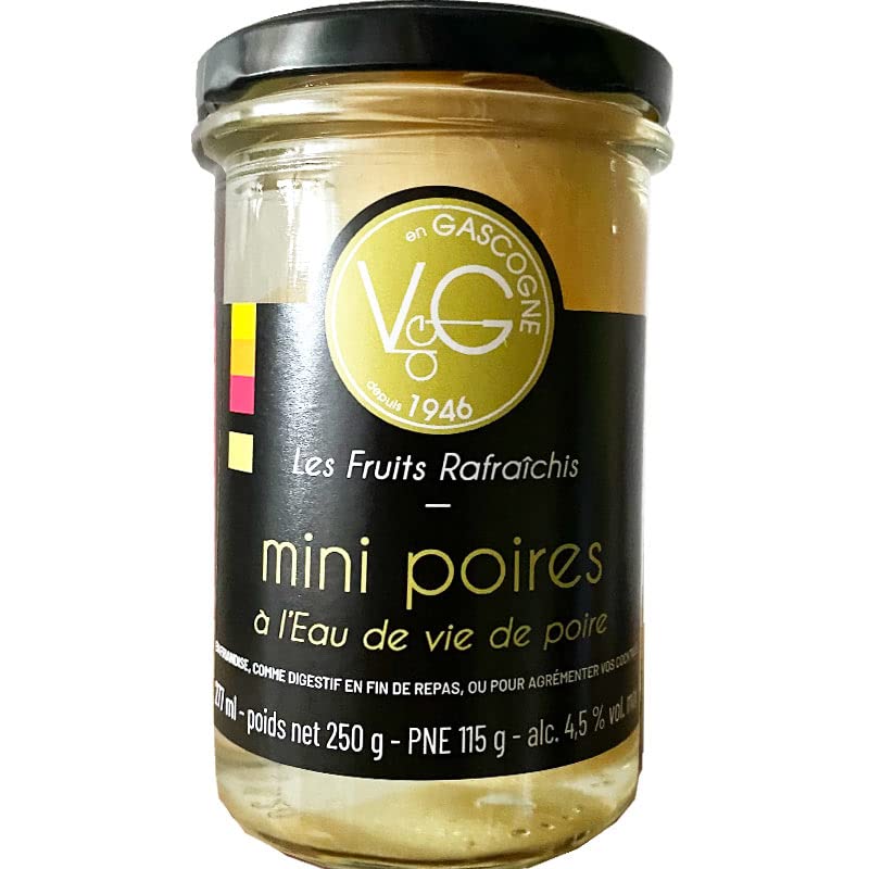 Mini Peras en almíbar, 250g
