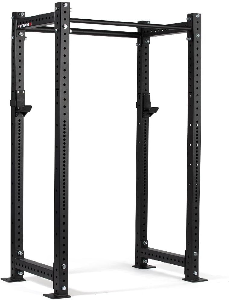 Titan Fitness X-3 Series Short Bolt-Down Power Rack 24-in. Depth