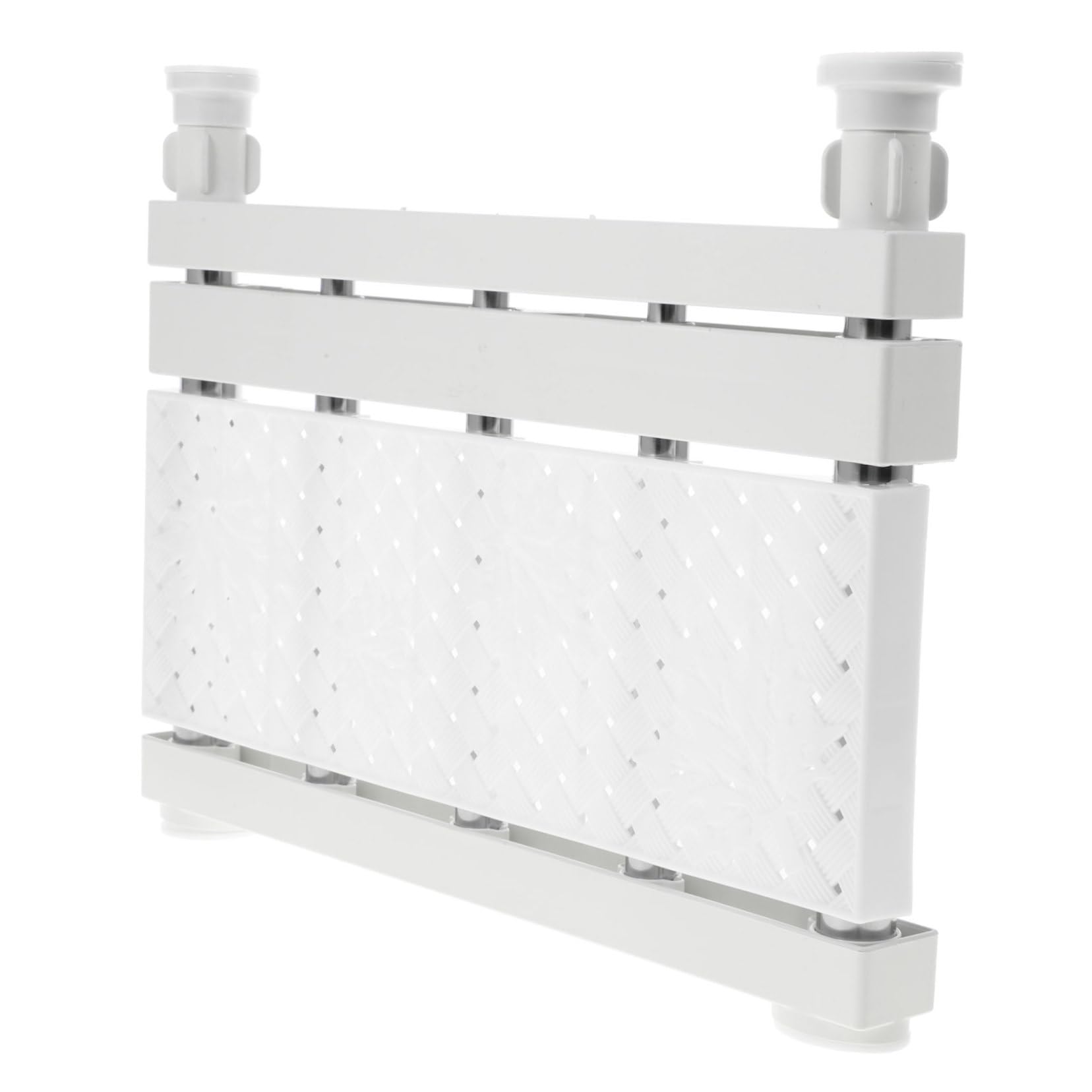 Ciieeo 1Set Retractable Closet Shelf Divider Nail Storage Rack for Wardrobe Sturdy for Bathroom Kitchen and Shoe Cabinet