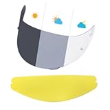 PSLER Photochromic k1 Visor - K1 s Visor K3sv Tinted Visor k5 Face Shield Replacement for k1 k1s k3sv k5,Anti-Fog Film + Photochromic Visor