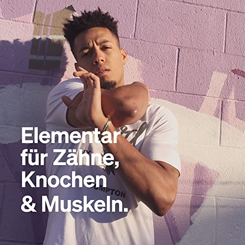natural elements Calcium Tabletten – 800 mg Kalzium aus Calciumcarbonat pro Tagesdosis – 180 Tabletten für 3 Monate – vegan, hochdosiert, ohne unerwünschte Zusätze – laborgeprüfte Qualität