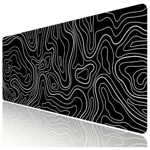 HGWALP Large Gaming Mouse Pad with Anti-Slip Base Cover
