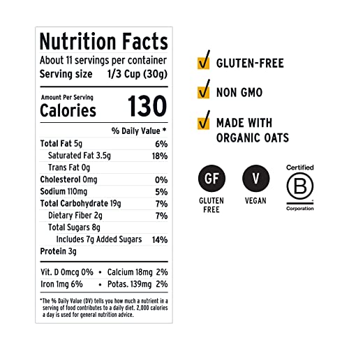 Purely Elizabeth Ancient Grain Granola Certified Glutenfree Vegan Nongmo Coconut Sugar Delicious Healthy Snack , Blueberry Hemp, 12 Ounce #TOP1