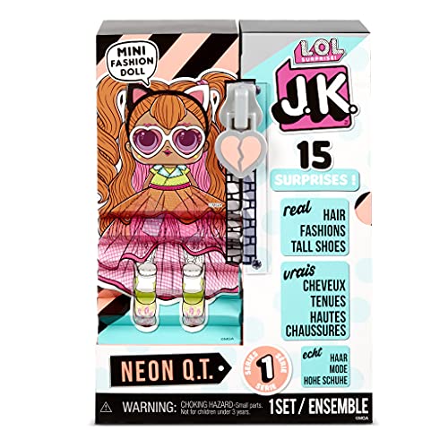 Muñeca Mini Fashion L.O.L. Surprise Neon Q.T. con 15 Sorpresas miniatura 5