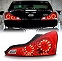 ACANII - For 2008-2015 Infiniti G37/Q60 Coupe Factory Style Red LED Tail Light Brake Lamp Assembly Right Passenger Side