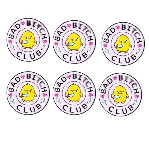 Image of Enamel Pins Cute Lapel Badge Funny Pins for Backpacks Hats Clothes Decorative, Men Women's Brooches Pins Gifts