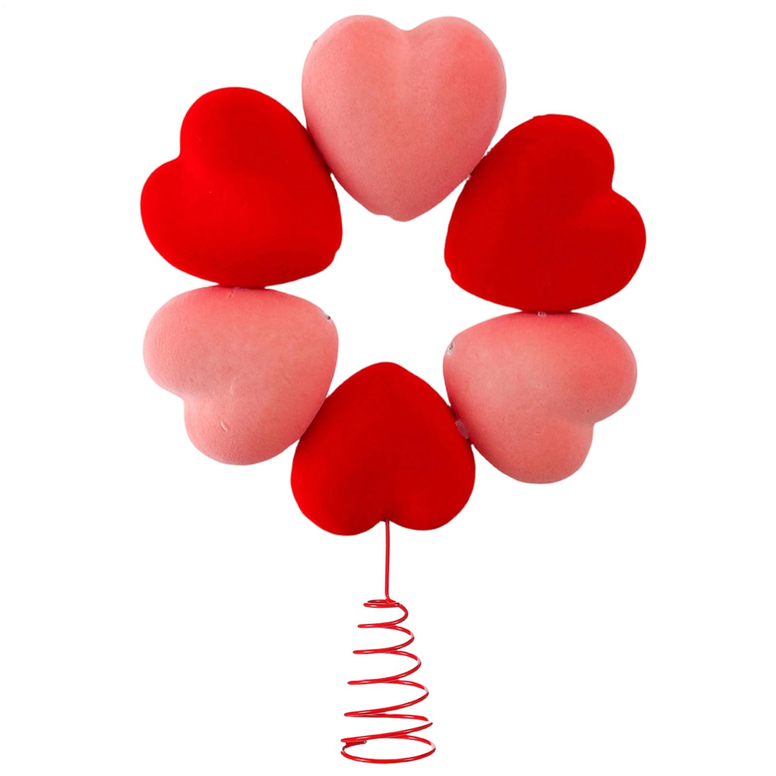Árbol en forma de corazón para San Valentín: corona decorativa de metal para un regalo romántico