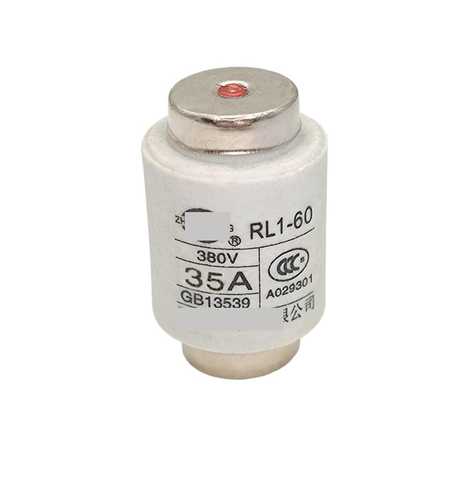Gvbaepieo 5V Rl1-60 Spiral Fuse 380V-20A 25A 30A 35A 40A 50A 60A Tube