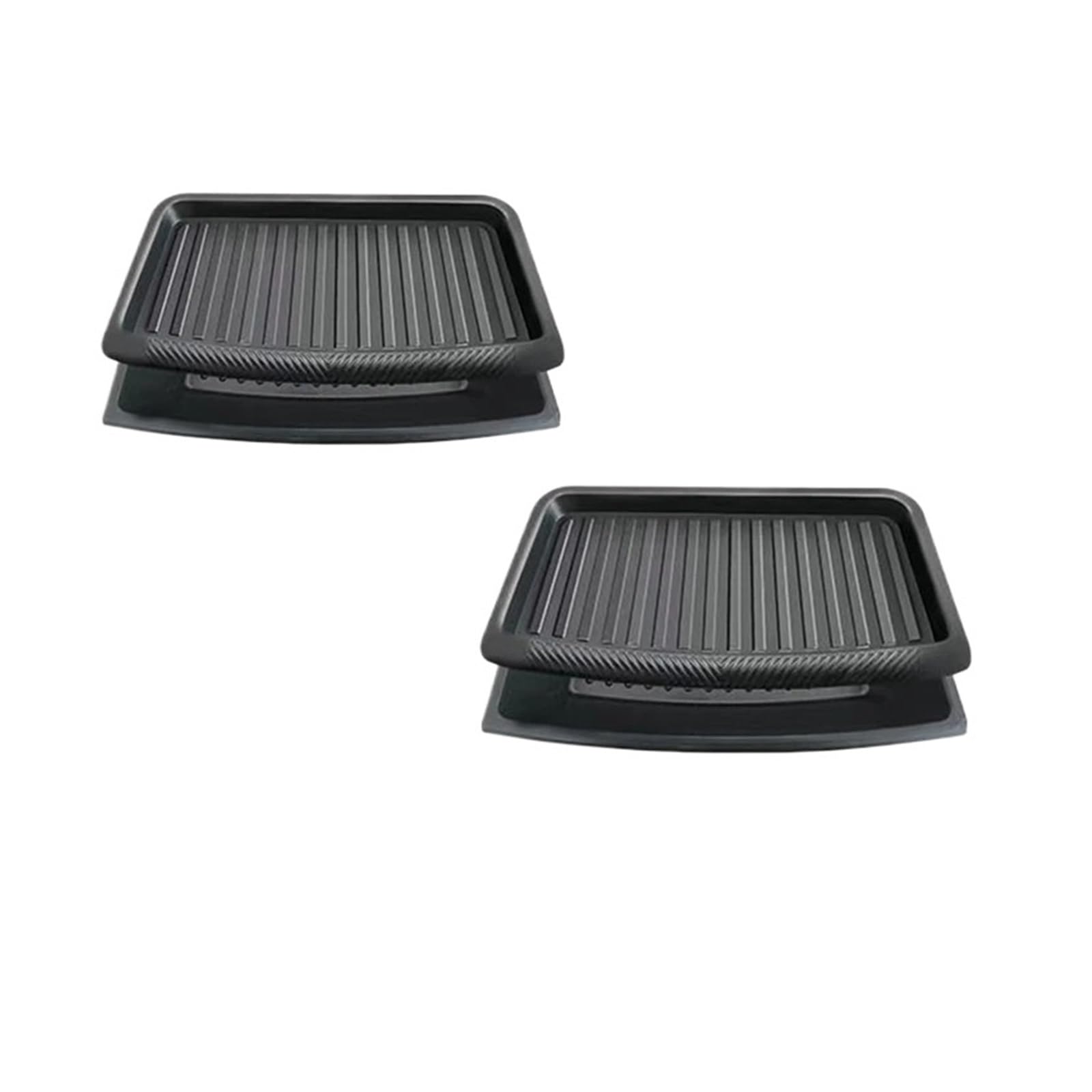 ESPYN TPE Under Seat Storage Box For Tesla For Model For Y For Juniper 2025/2021-2024 Center Console Organizer Universal Interior Accessories(Front 2pieces)