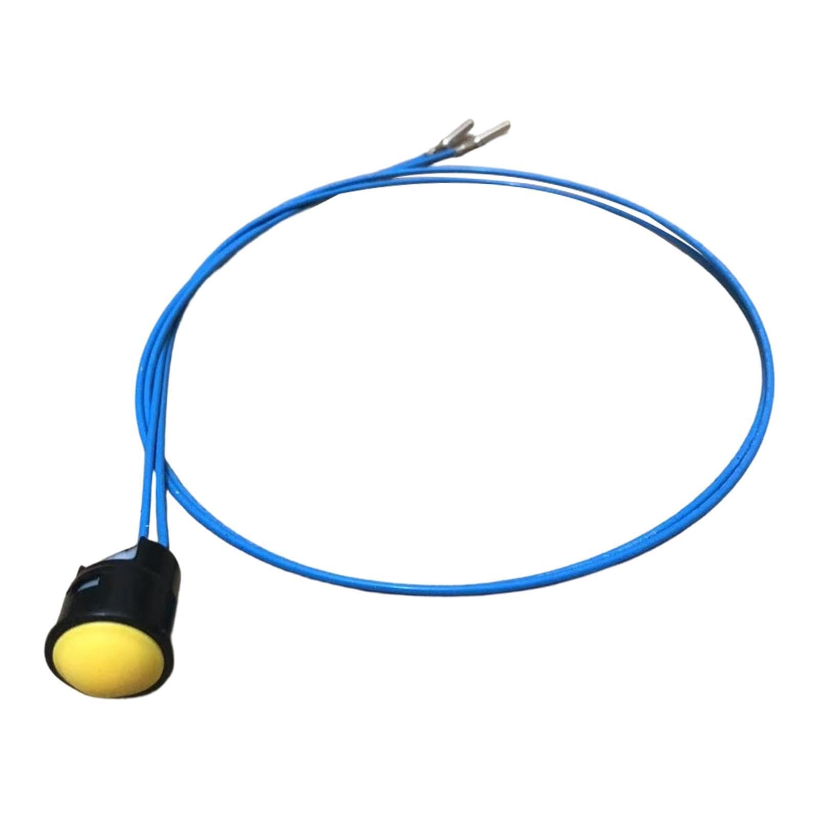 CALANDIS Excavators Joystick Push Button Spare Assembly Easy to Install Button Switch Yellow 2 Wires-image-21