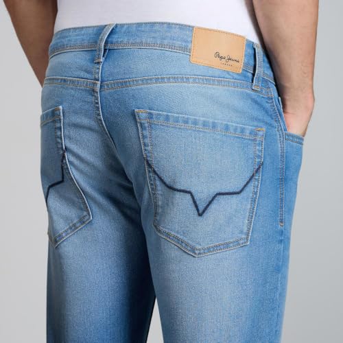 Image of Pepe Jeans Men's Jeans | Slim Fit | Mid Rise | Stretchable