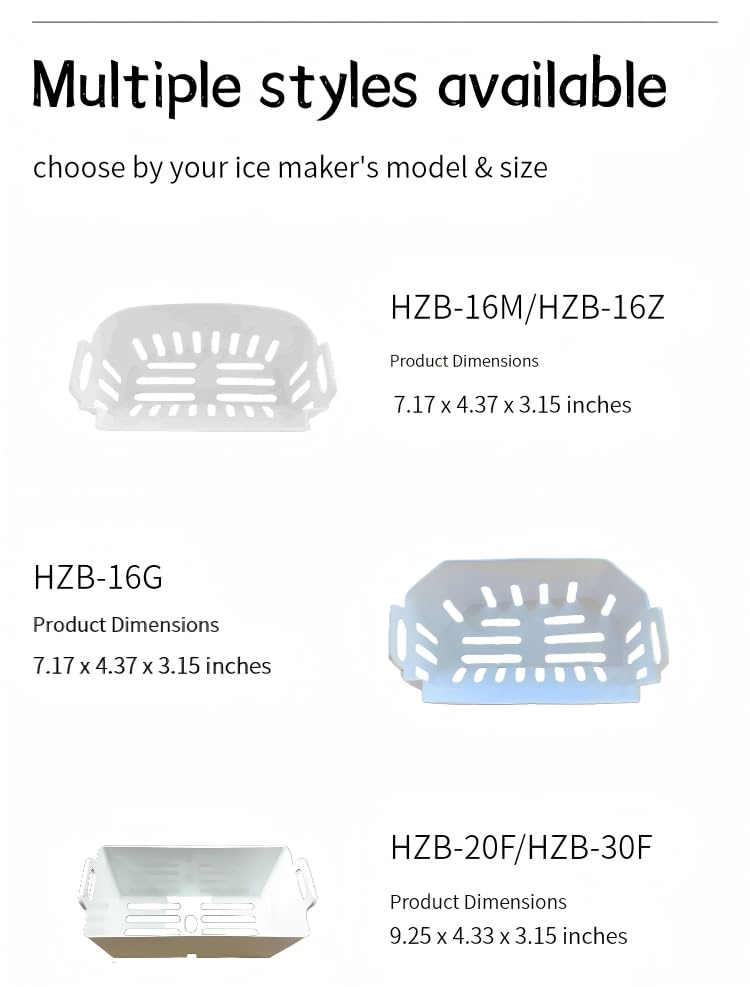 Cesta de hielo para máquina de hielo HZB-12A miniatura 7