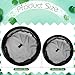 GliCraft 2 Pcs Diameter Fish Barrier Floating Island Plant Protector Black Floating Flora Island Round for Your Home Pond Protects Your Floating Plants from Pond Fish, 18