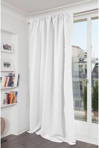 Miniatura 3 de Moondream, Cortina de aislamiento acústico 3 en 1, cortina opaca y aislamiento térmico, tecnología patentada, bolsillo para barra y pliegues para