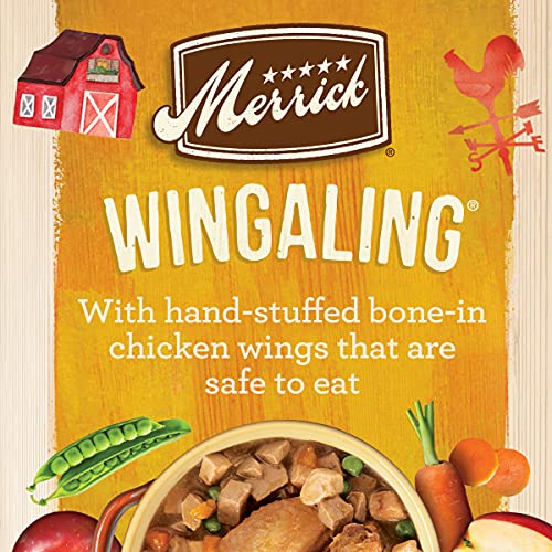 Merrick Grain Free Wet Dog Food Wingaling - (12) 12.7 Oz. Cans (Adult Favorites) #TOP2