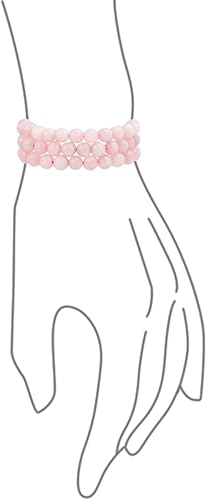 Vista 52 de Bling Jewelry Juego de 3 pulseras elásticas unisex apilables con cuentas redondas de 0.315 pulgadas para mujeres, adolescentes y hombres, multihebra