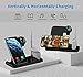 Wireless Charging Station, Earteana 4 in 1 Wireless Charger for Apple Watch SE/6/5/4/3/2/1, Airpods & Pencil, Wireless Charging Stand for iPhone 11/11pro/11pro Max/X/XS/XR/Xs Max/and Other Qi Phones