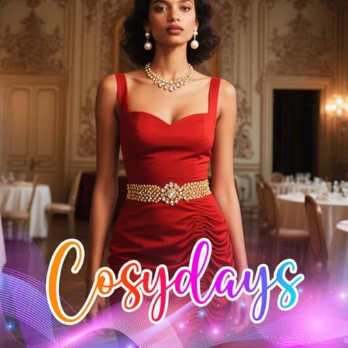 COSYDAYS Silver Rhinestone Chain Belts Sparkly Crystal Dress Belt Fashion Waist Body Accessories for Women3