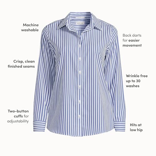 Image of Lands' End Women's Pinwale Cord Long Sleeve Shirt