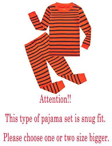 Image of Family Feeling Little Big Boy Pajamas Sets 100% Cotton Pjs Kids Jammies