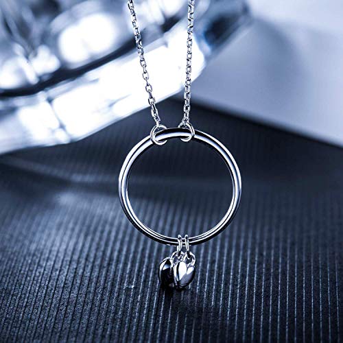 Aunt and Niece Gift The Love Between Aunt & Niece is Forever Sterling Silver Necklace Aunt Niece Jewelry2