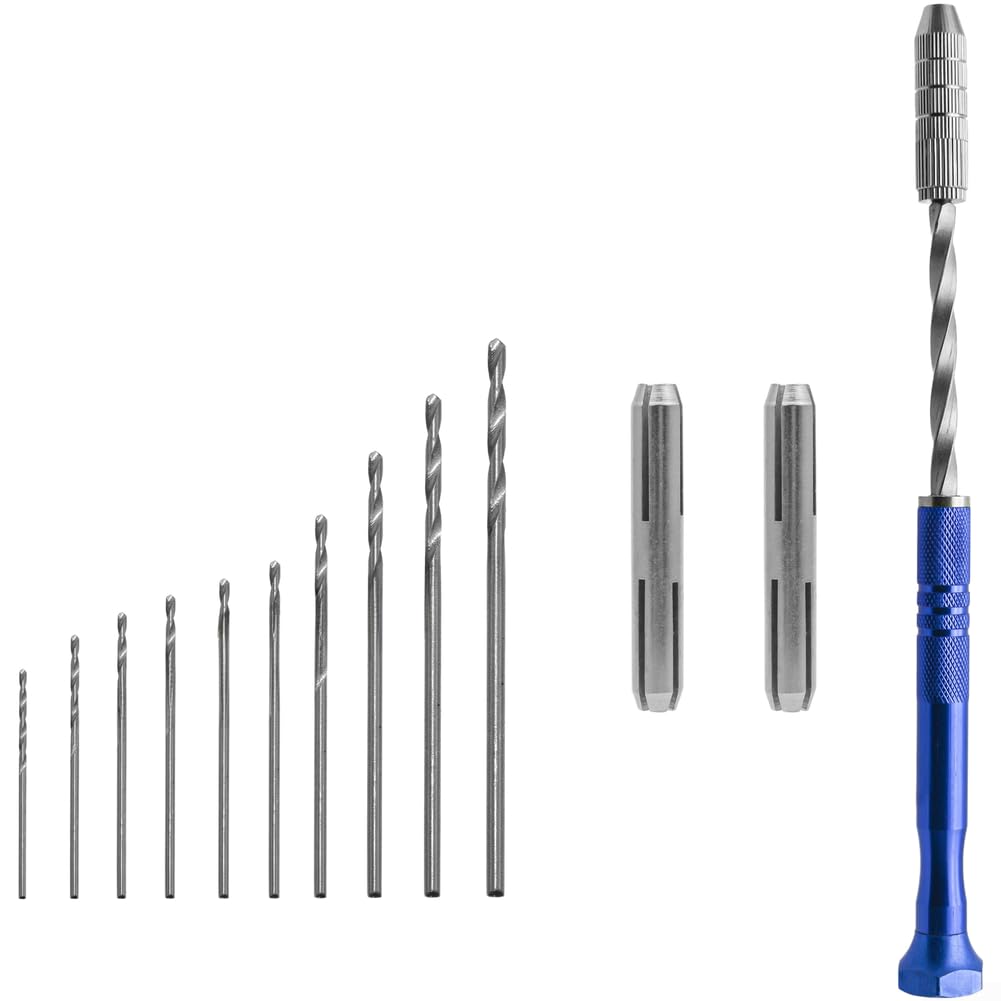 Taladro de Mano Metal Extendido 190mm Precisión(11pcs)