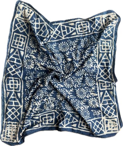 100% Organic Cotton Bandana Moselle, Bandana Scarf, Paisley Design Scarf, Unique Design Hand Printed Paisley Design Cotton Scarf, Cotton Bandana For Men and Women, Best Gift For Men And Women. Best3